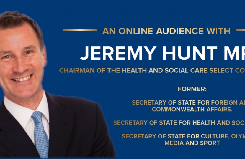 online with jeremy hunt