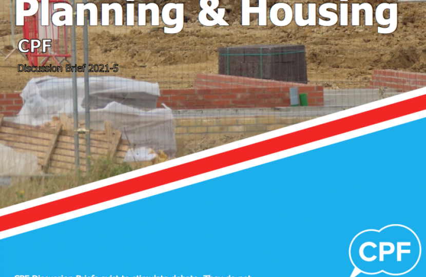 CPF Discussion Evening: Planning and Housing