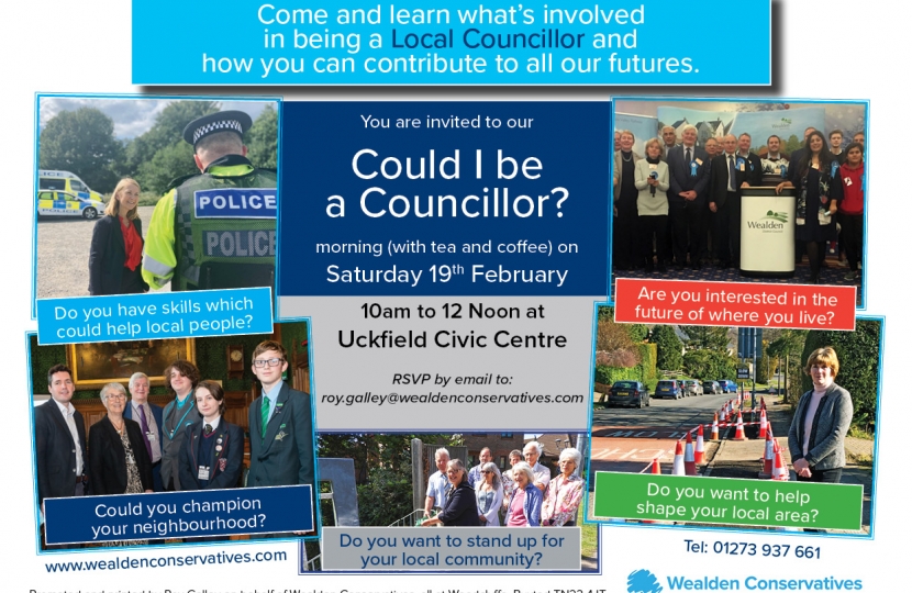 Could I be a Councillor? Open morning to find out more