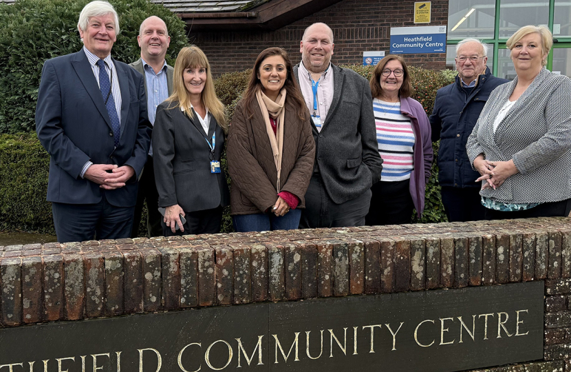 Conservative MP Nusrat Ghani meets NHS in Heathfield over Sussex Weald medical facilities