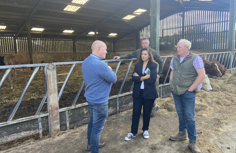 Sussex Weald farmers tackle MP Nusrat Ghani over pressing agricultural issues 