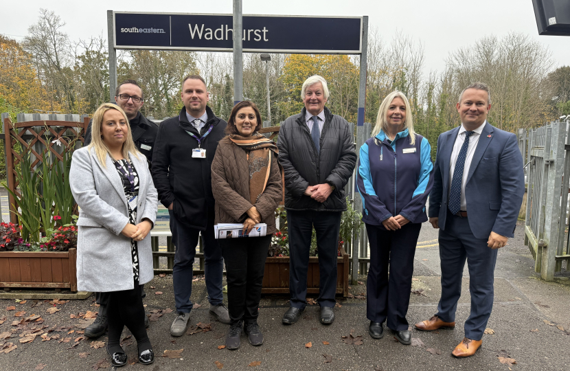 Rail services at Wadhurst and Frant thrashed out by Conservative MP Nusrat Ghani in meeting with SouthEastern