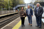 Nusrat Ghani MP celebrates improvements to mobile coverage at Wadhurst station