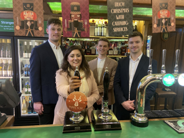 From Wealden to Westminster: Nusrat Ghani MP secures Uckfield-made beer being served in Strangers Bar