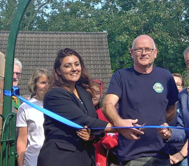 Hailsham Youth Centre opened celebrated by Conservative MP, Nus Ghani, and local councillors