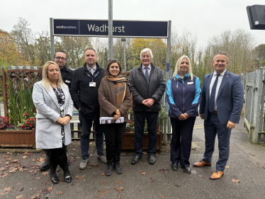 Rail services at Wadhurst and Frant thrashed out by Conservative MP Nusrat Ghani in meeting with SouthEastern